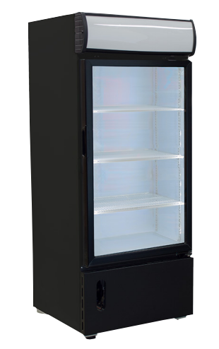 Ojeda FMH 12 Glass Door Freezer Merchandiser, bottom mount 24.8" W