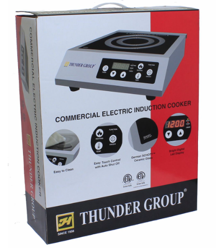Thunder Group SEJ45000C COMMERCIAL ELECTRIC INDUCTION COOKER, NSF/ETL LISTED