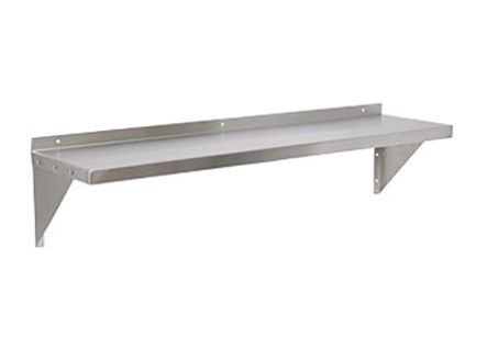 Royal Industries ROYWSH1236 Stainless Steel Wall Shelf 36" x 12"