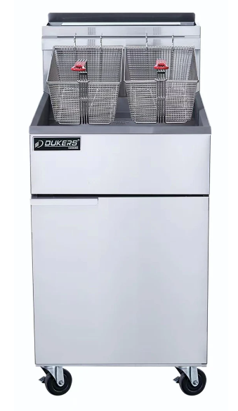 Dukers DCF5-LPG Liquid Propane Gas Fryer with 5 Tube Burners