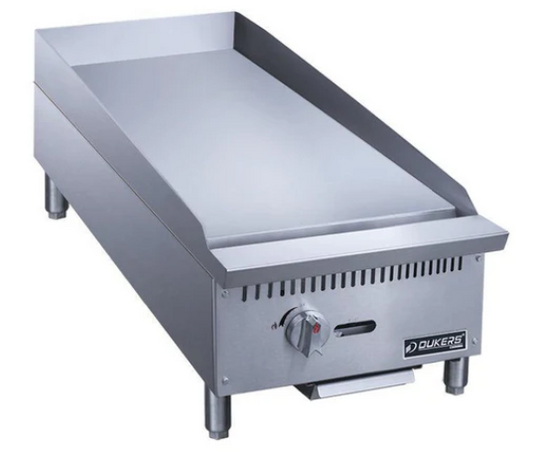 Dukers DCGM12 12" Griddle with 1 Burners