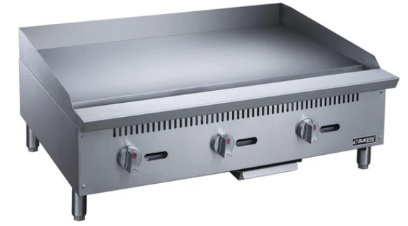 Dukers DCGM36 36" Griddle with 3 Burners