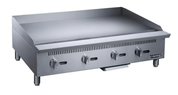 Dukers DCGMA48 48" Griddle with 4 Burners