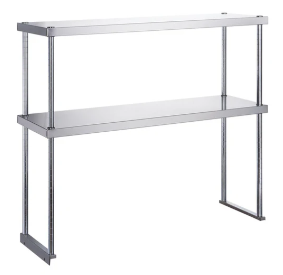 Dukers 18" Double Overshelf - 49 5/8 x 18" (W x D)