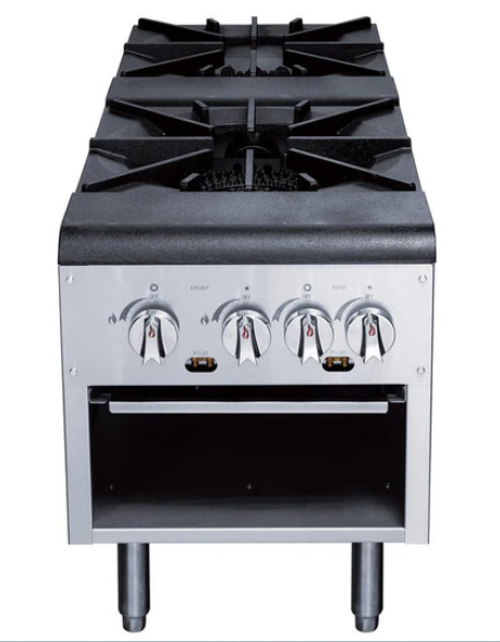 Dukers  DCSPA2 Stock Pot Gas Range- Standard Height