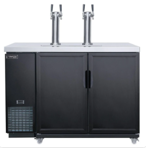 DKB48-M2 Dual Tap Kegerator Beer Dispenser