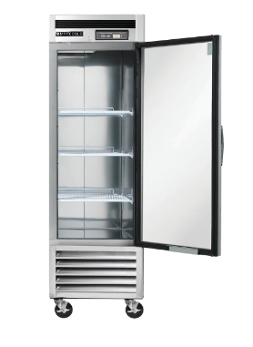 Maxx Cold Single Door Reach-In Refrigerator, Bottom Mount, 23 cu. ft., Energy Star, Stainless Steel