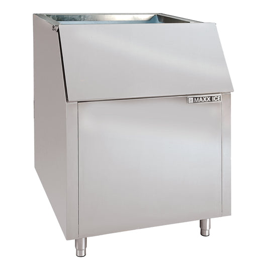 Maxx Ice MIB400 Storage Bin, 30"W, 400 lbs Storage Capacity, in Stainless Steel