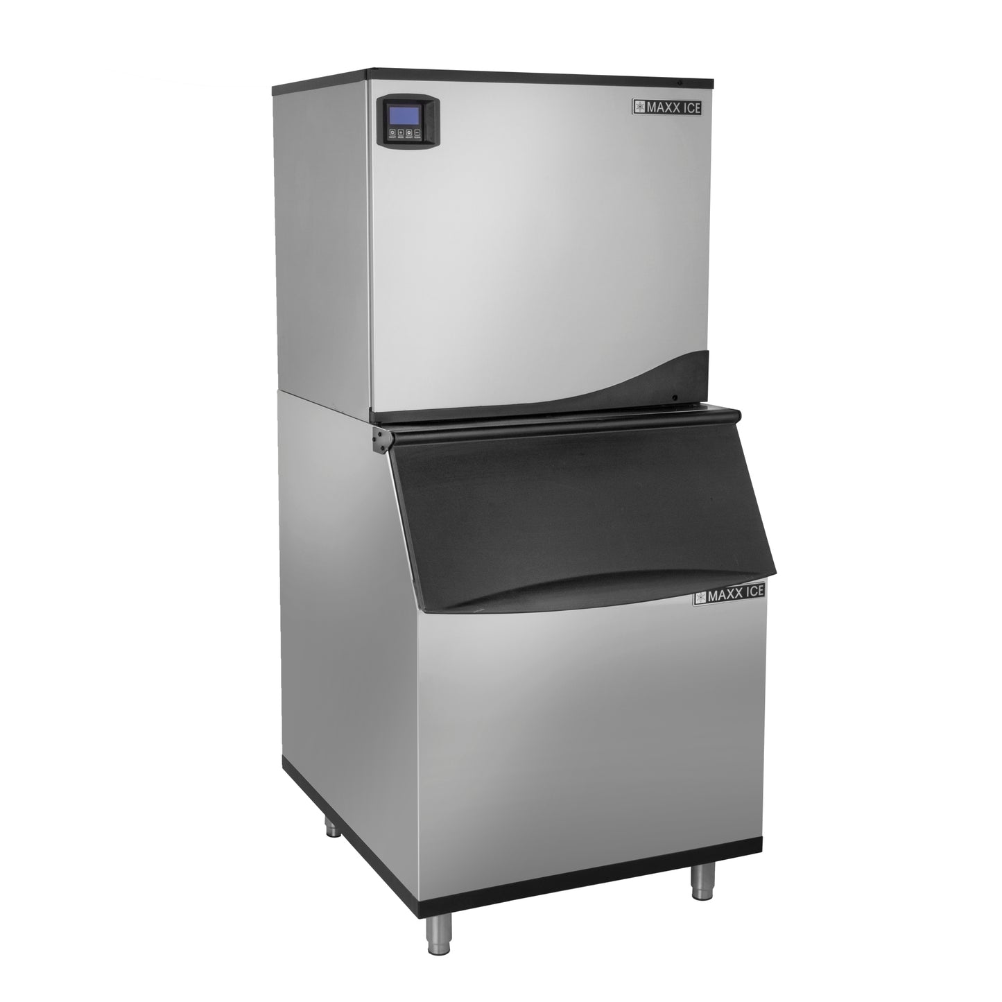 Maxx Ice MIM1000N Ice Maker With Mib580N Bin, 1000Lb Ice Maker W 580Lb Bin