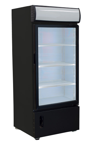 Ojeda FMH 12  Glass Door Freezer Merchandiser, bottom mount 24.8" W