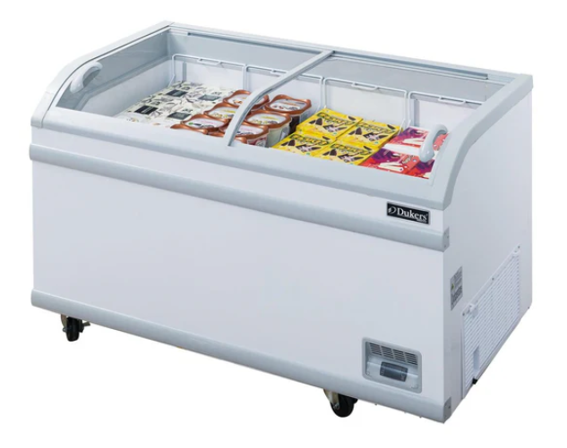 Dukers WD-700Y Commercial Chest Freezer in White