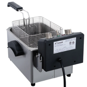 Dukers DCF7E 7lb Single Basket Electric Countertop Fryer