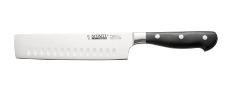 CAC KFNK-G72 Schnell Nakiri Knife 7-1/4", Granton Edge