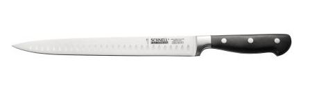 CAC KFCV-G101 Schnell Carving Knife 10", Granton Edge